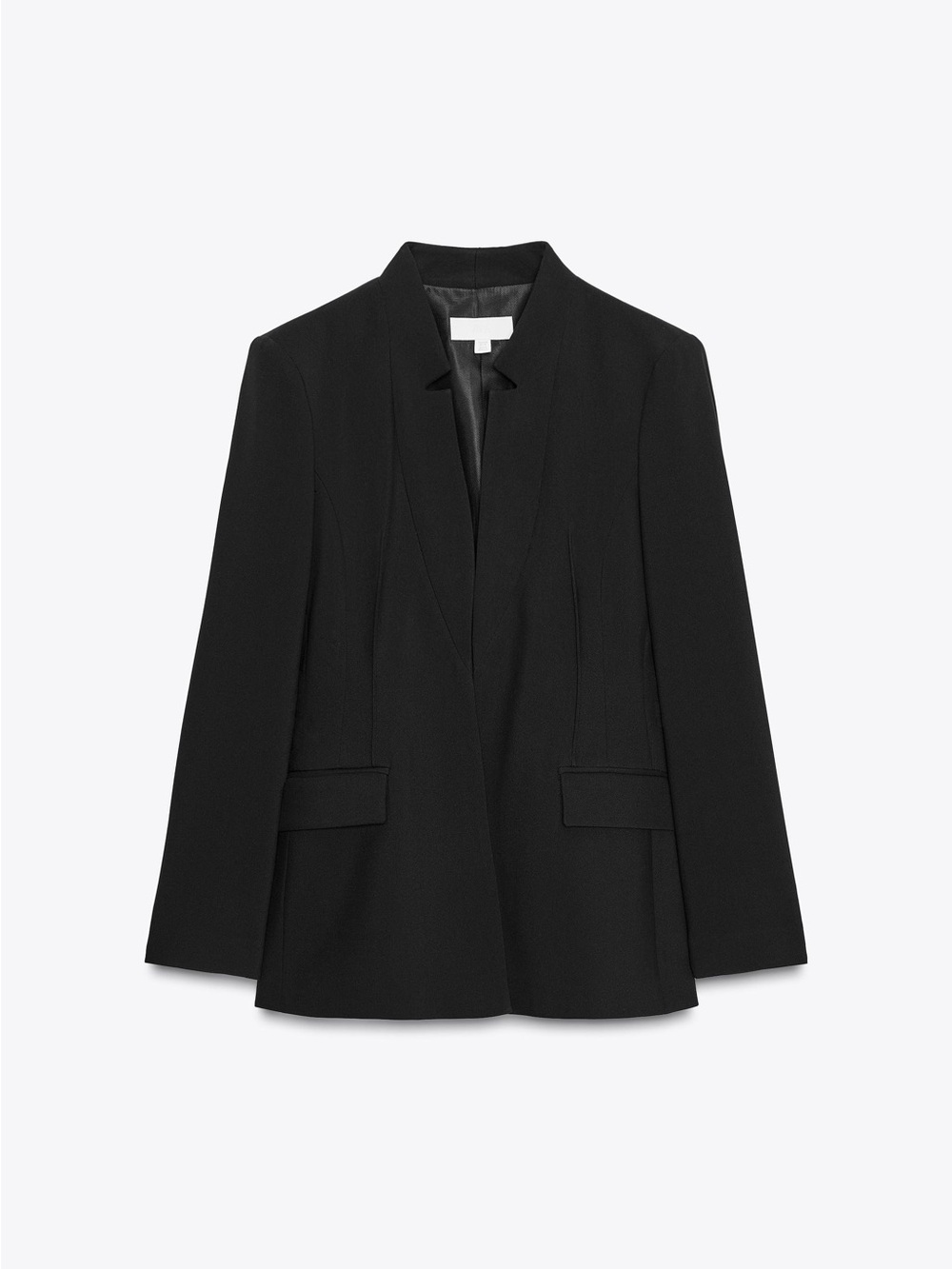 ZARA ~ Inverted Lapel Blazer - Picture 6 of 10